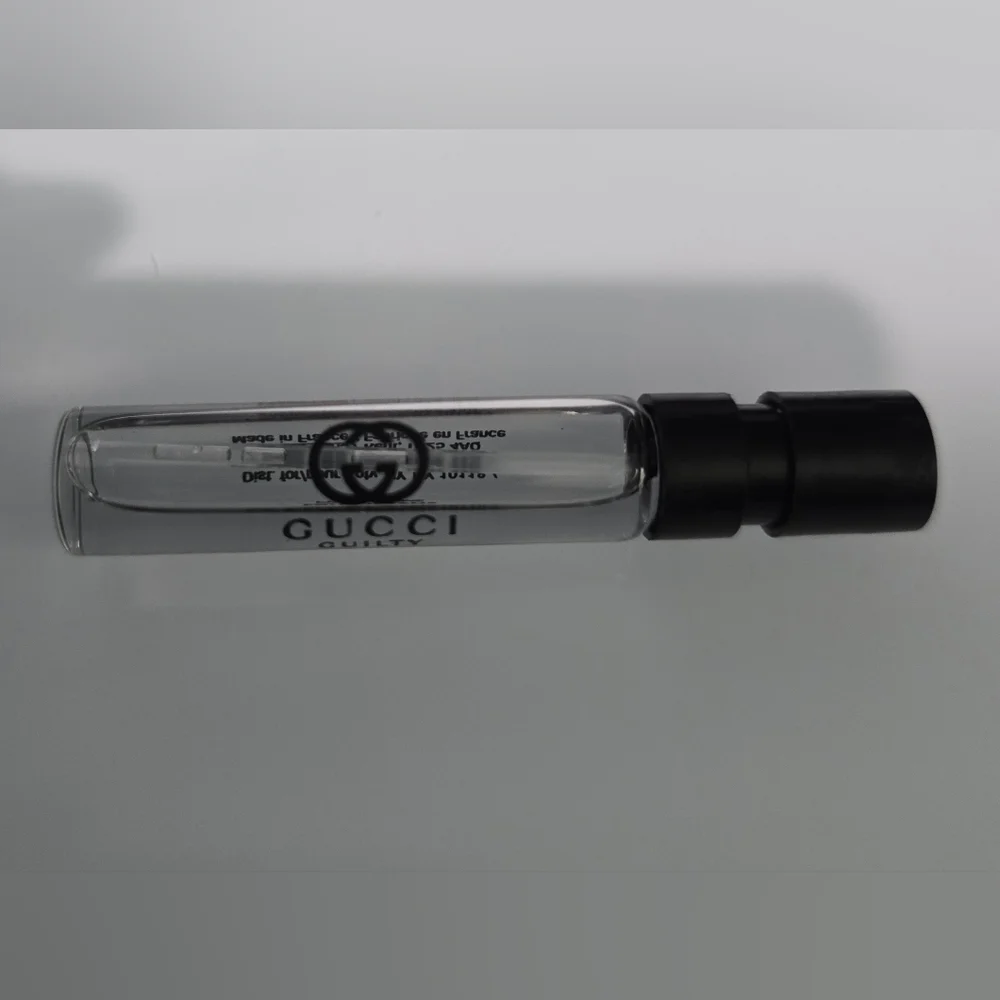 2x Gucci Guilty Pour Homme Eau de Toilette EDT Sample Spray .05oz, 1.5ml